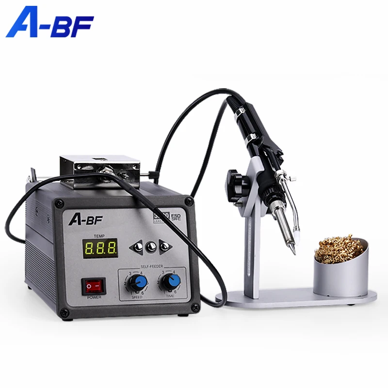 

A-BF High Frequency Tin Soldering Lead Free Soldering Station 120W Manual Foot Automatic Tin-sending Electric Soldering Iron