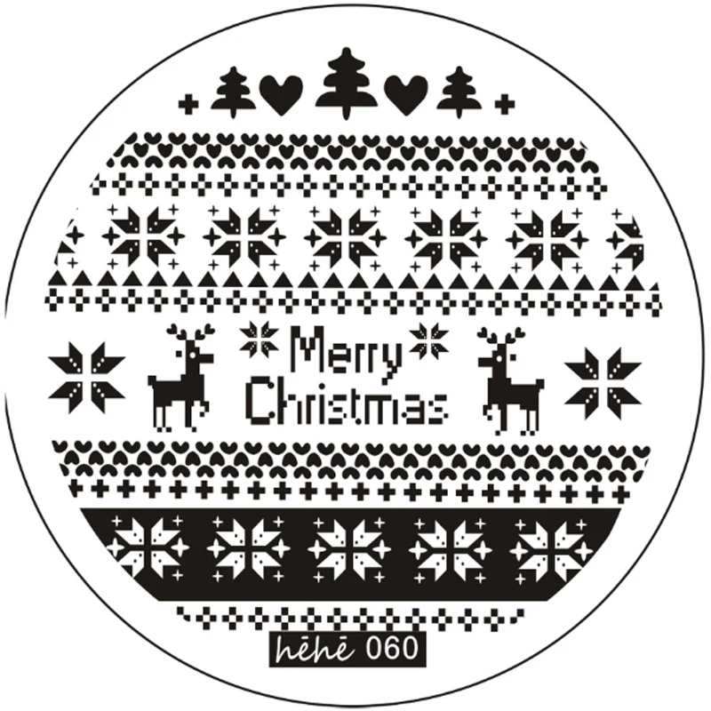 Шаблон для стемпинга ногтей из нержавеющей стали