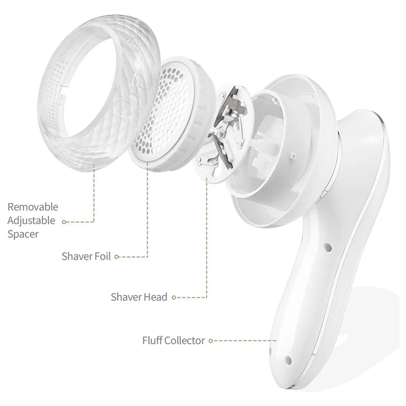 

Mini Electric Clothes Sweater Fabric Lint Remover,Furniture Upholstery Couch Bed Portable Fuzz Pill Shaver for Pet Hair