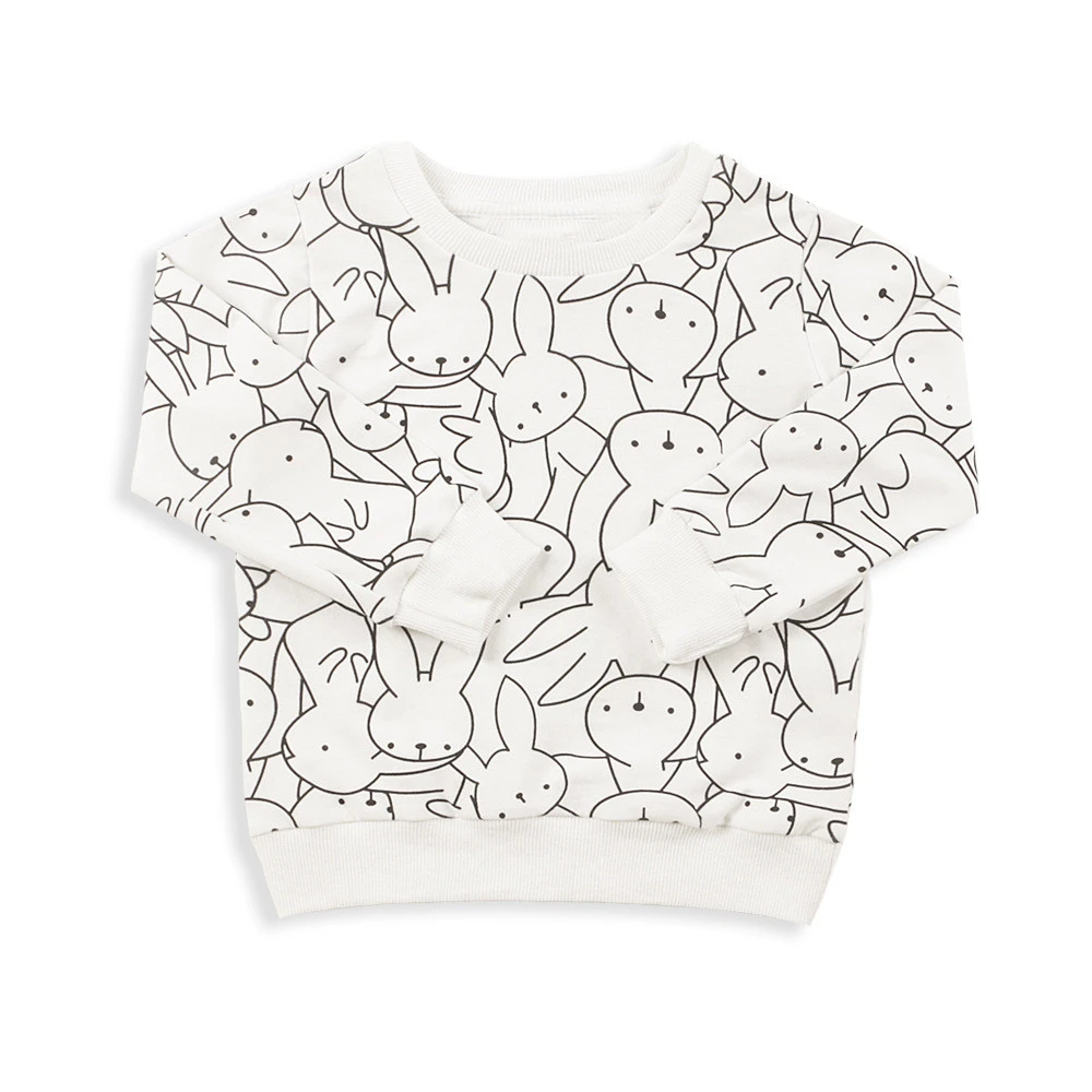 LILIGIRL/свитер для детей ясельного возраста одежда с капюшоном рисунком кролика