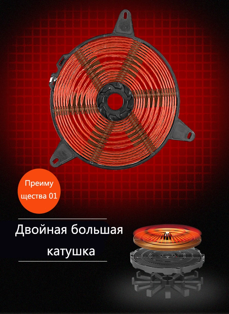 Индукционная плита домашняя умная Высокая мощность 2100 Вт горячий горшок набор мини энергосберегающие приготовления пищи