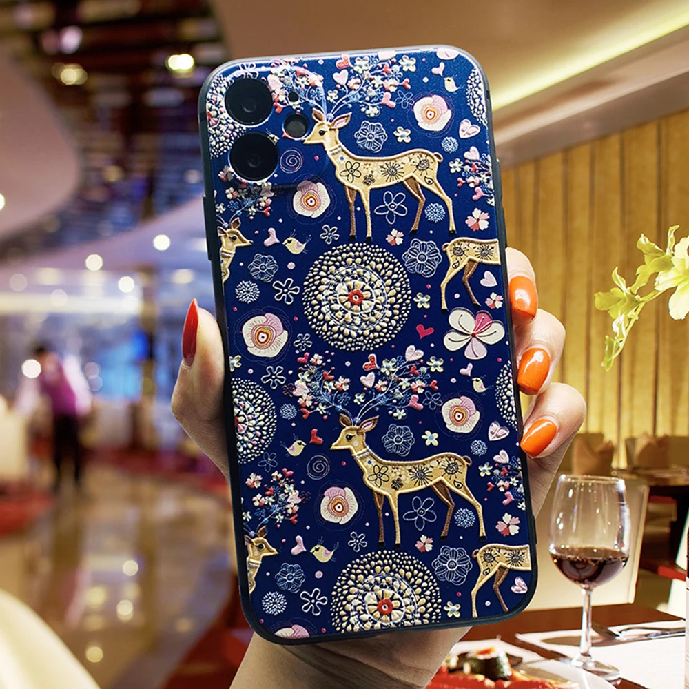 

Applicable iPhone case Huawei mate30 mobile phone case Embossed iPhoneX mobile phone case Huawei iPhone case