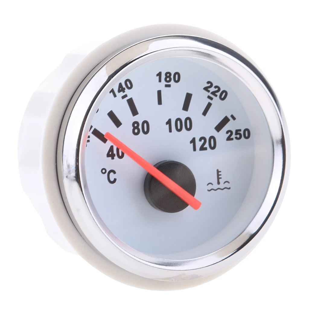 52mm 2&quot 9-32V Waterproof Boat Marine Water Temperature Gauge | Автомобили и мотоциклы