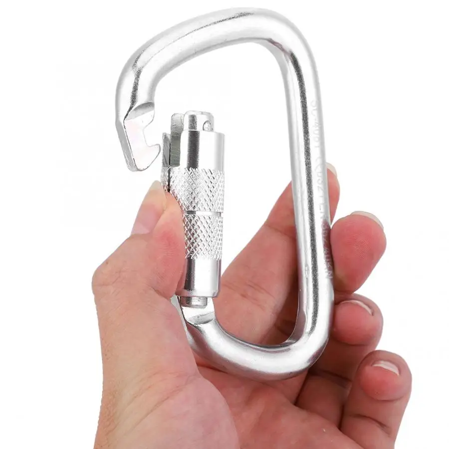 Профессиональный безопасный карабин для скалолазания с автоматической