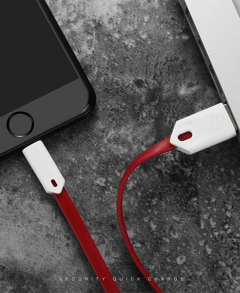 Usb-кабель MCDODO для iPhone X XS MAX XR 8 6 5 6s S plus, шнур для быстрой зарядки мобильного телефона, usb-кабель для передачи данных для iPhone