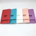 20 шт.лот картонные коробки из крафт-бумаги для упаковки ювелирных изделий с полым сердцем Мини Симпатичные Свадебные Подарочные коробки 11,4x8x1 см