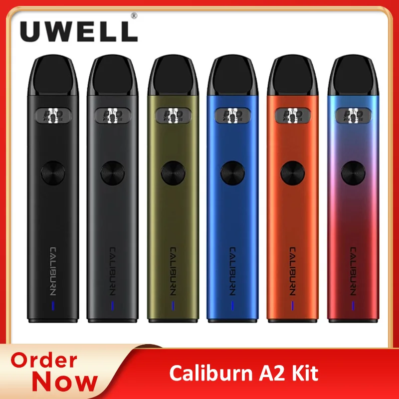 Набор для вейпа Uwell Caliburn A2 520 мАч 2 мл|Системы нагревания табака и электронные