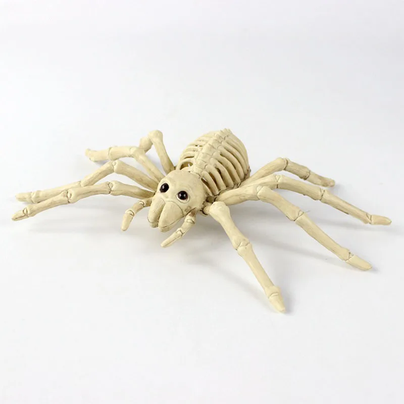 spider Скелет дракон собака животное пластиковый скелет животного кости ужас Хэллоуин реквизит животное ужас дом вечерние украшения - Цвет: spider