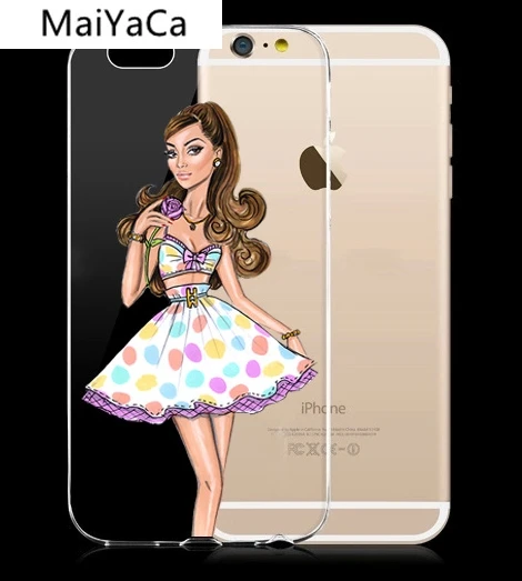 MaiYaCa Забавный Милый эмоджи Лило Ститч телефонные чехлы для iPhone 4S 5C 5S 6S 7 8 Plus X Чехол