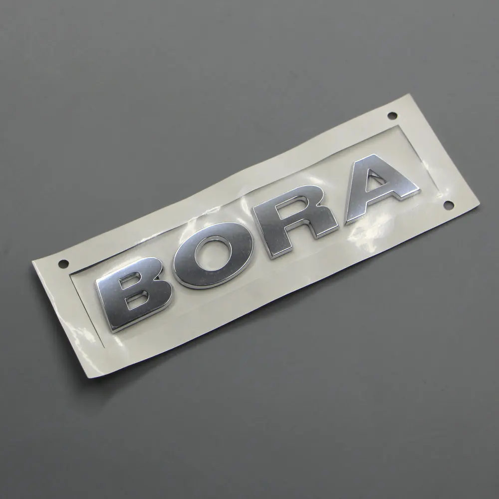 Наклеить на багажное отделение Bora надпись BORA стикеры автомобильные Логотипы