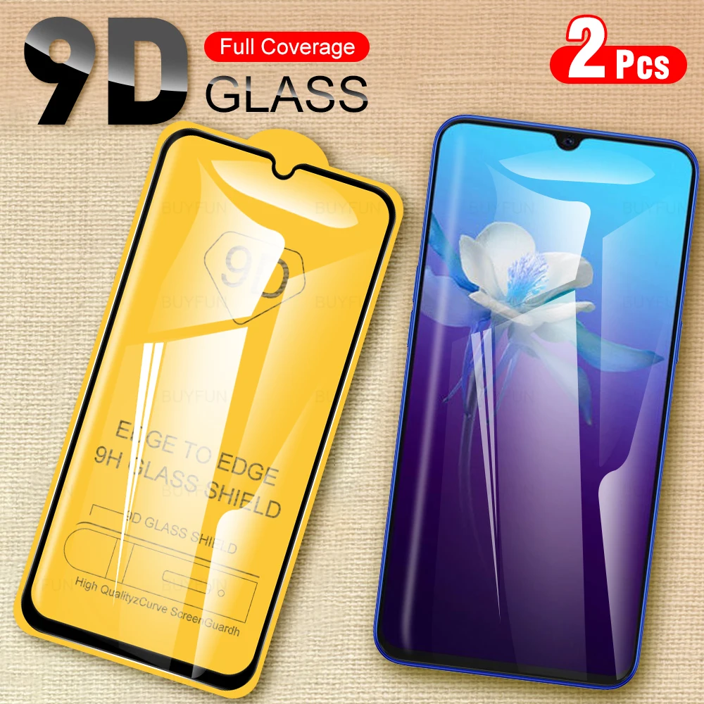 

2Pcs 9D Full Cover Tempered Protective Glass Film For VIVO V20 2020 Phone Screen Protector Glasses For VIVO V 20 20V V2025 6.44"