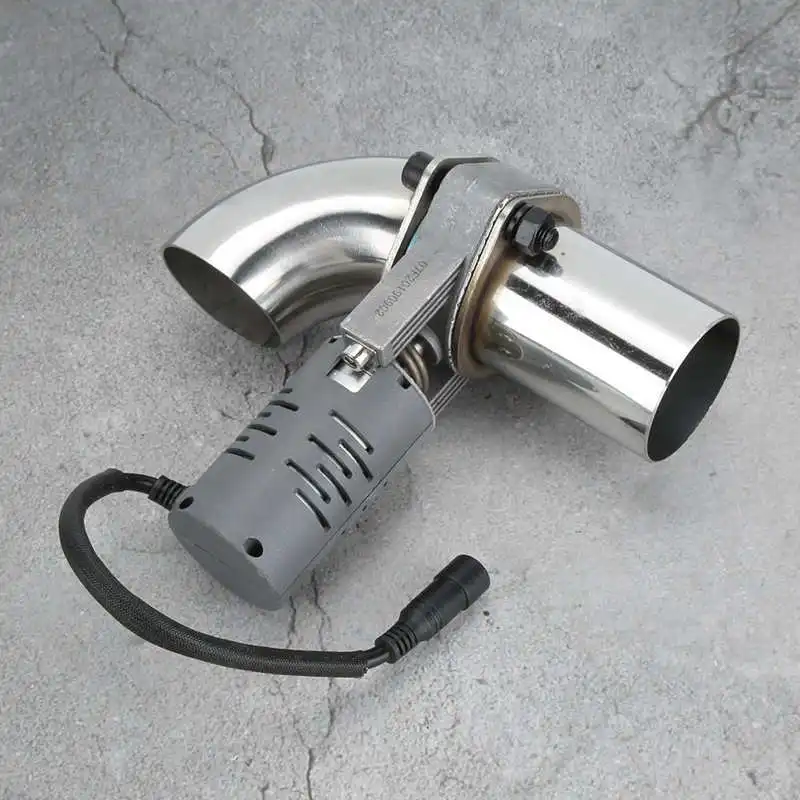 Универсальная выхлопная труба клапан Нержавеющая сталь Электрический