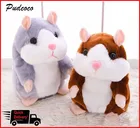 Милый Рождественский подарок для детей, высококачественный Шуточный хомяк, говорящий питомец, мягкая игрушка