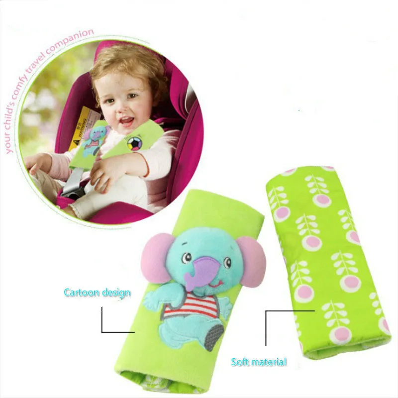 

2019 мультяшный плюшевый ремень безопасности Pal плечевые защитные ремни Зоопарк Животные безопасность автомобильные кресла аксессуары для д...