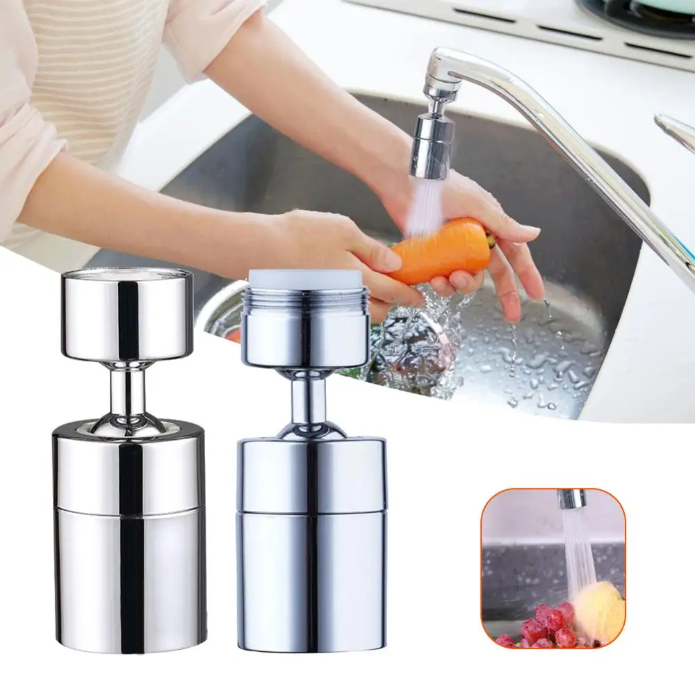 

Faucet Nozzle 360 Degree Aerator Swivel Tap Water Saving Sprayer Sink Mixer Connector Flexible Kitchen Basin Water Saver Spout