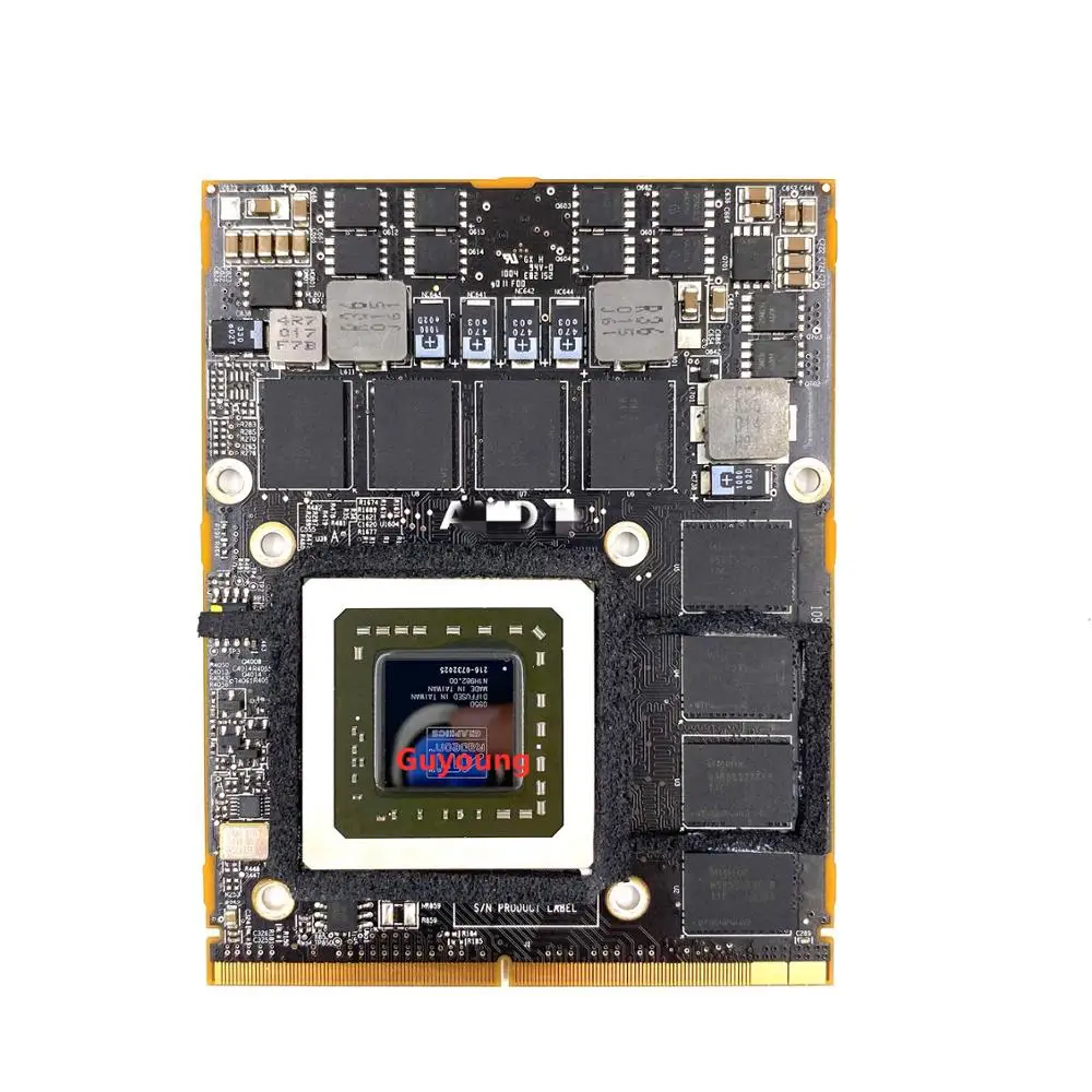 Видеокарта HD4850 HD4850M GDDR5 512 Мб 216-0732019 видеокарта 109-B91157-00 для Apple iMac 27 дюймов тест A1312