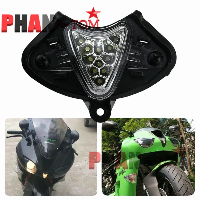 

Для KAWASAKI ZX-6R ZX6R 2007 2008 передсветильник фара противотуманная фара передняя фара светодиодная Передняя Центральная фара