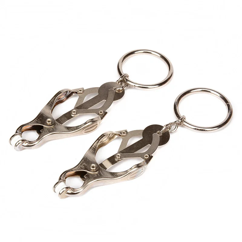 1 пара металлический ниппель из нержавеющей стали зажимы секс-игрушки для груди