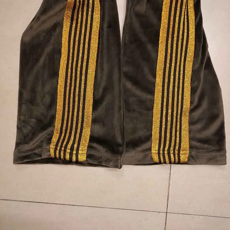 

Real picture Butterfly Embroidery AWGE Needles Sweatpants Women Men Drawstring Joggers AWGE Sweatpants Fashion Streetwear Pants