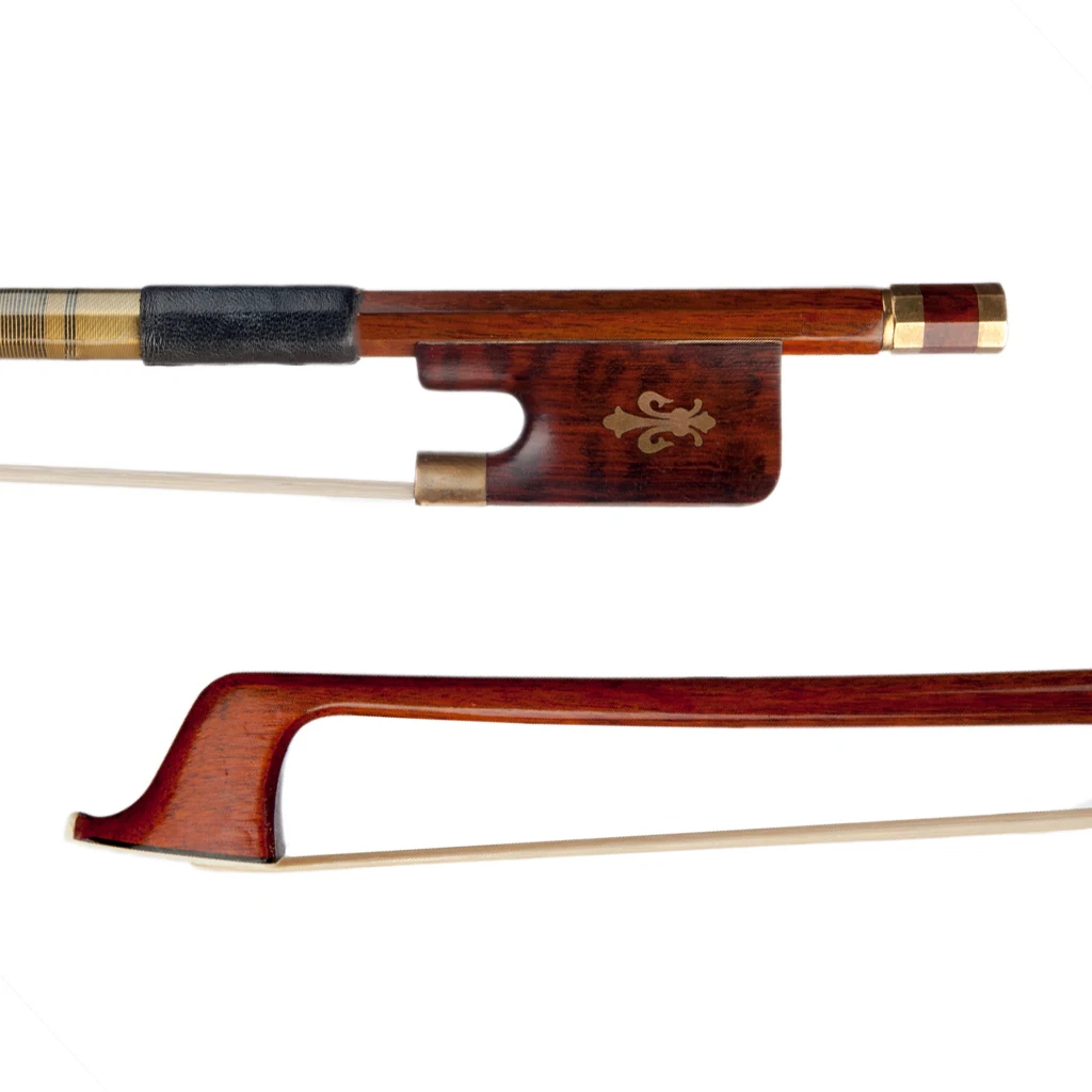 Brazilwood Cello Bow 4/4 Full Size With Ebony Frog And Octagonal Silver Mount Well Balanced Light Weight Real Mongolia Horsehair