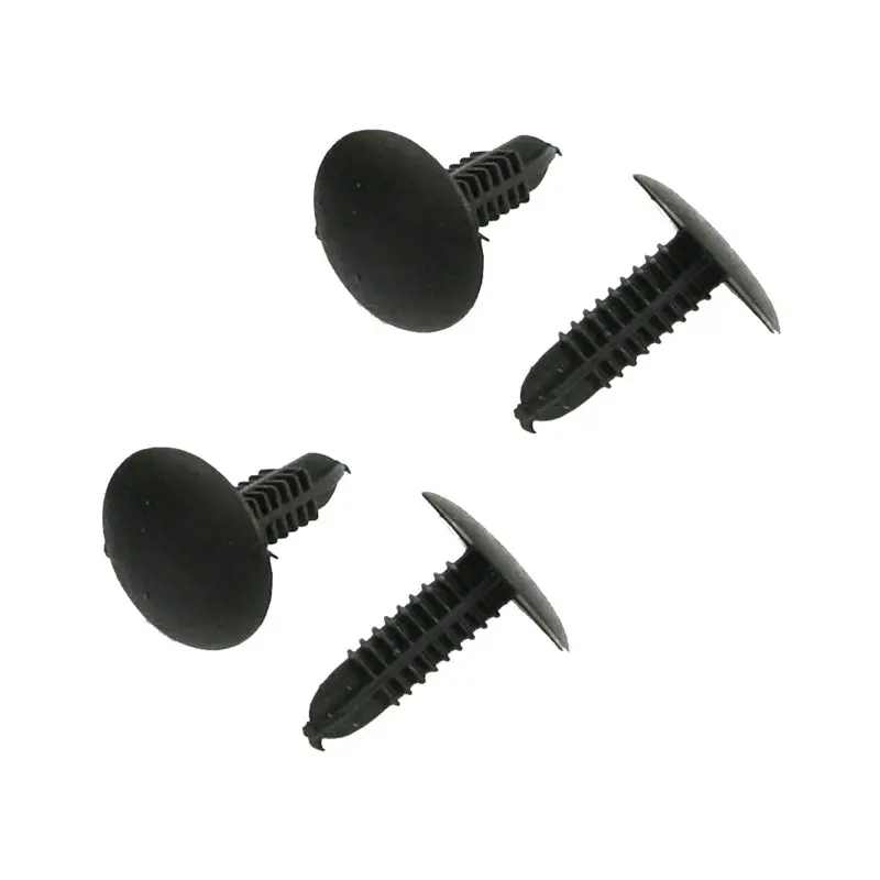 

20Pcs Plastic Fir Tree Trim Panel Clips 16mm Head for 4.8mm Hole Black