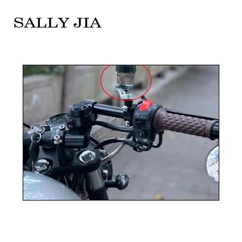 

Motorcycle retro modification accessories front brake straight push pump hydraulic oil pot oil cup oil pipe bracket matching