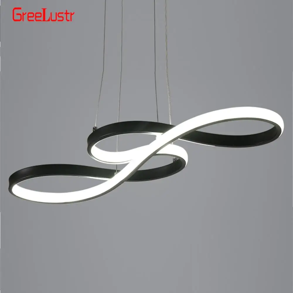 Цена Скандинавский светодиодный подвесной светильник, декоративные светодиодные светильники для потолка, минималистичный художественный диза...