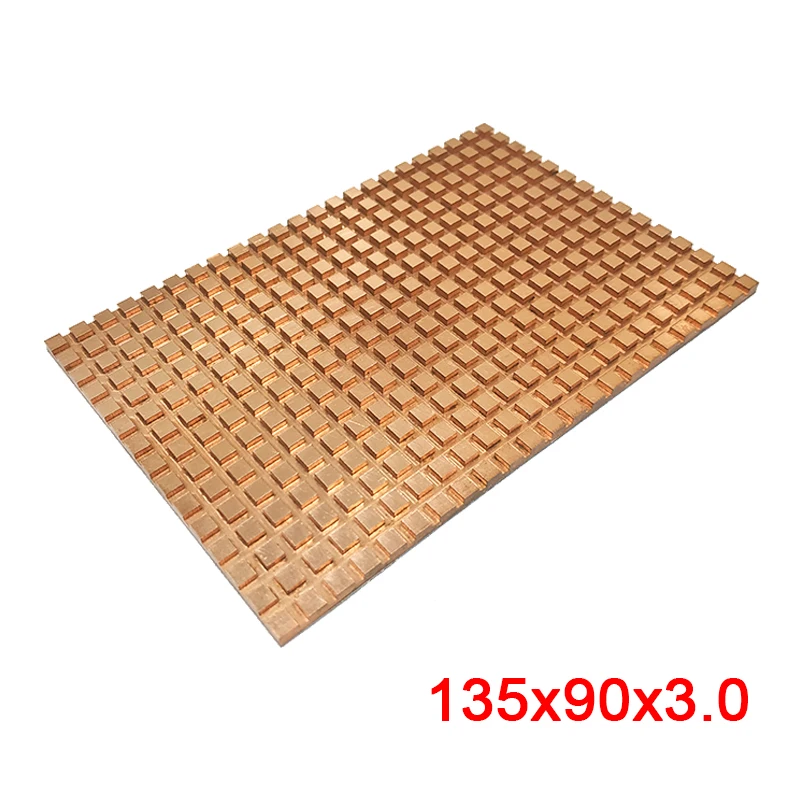 Ultra Thin Pure Copper Desktop Mechanical Hard Disk 3.5 Inch HDD SSD Tablet PC Cooler Heat Sink Passive Cooling 135x90x2/3/4mm | Компьютеры