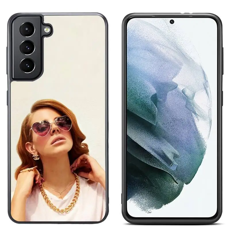 

Sexy Singer Model Lana Del Rey Phone Case For Samsung S7 S8 S9 S10 S20 ULTRA Plus PC Cover Fundas Coque
