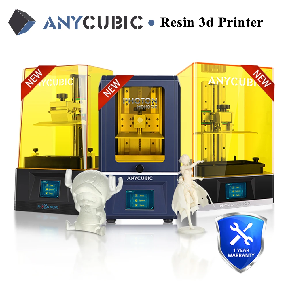 3D-принтер ANYCUBIC Photon Mono/Mono X/Mono SE матрица 405 нм УФ-модуль быстрая нарезка SLA смоляной