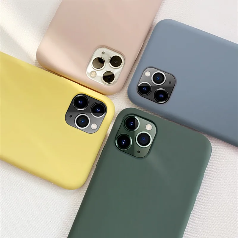 

Hot Sale Anti-knock Fitted Case for IPhone 11 Pro XR XS MAX X 8 7 6 6S Plus Clear Soft TPU Cover