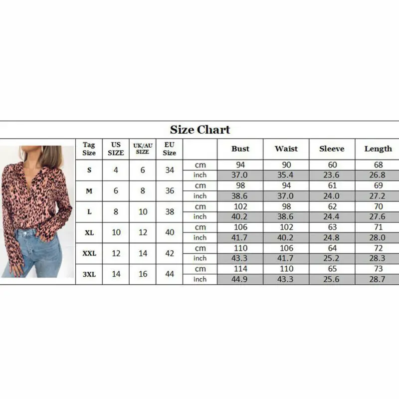 Модная женская Свободная Повседневная рубашка с леопардовым принтом женские