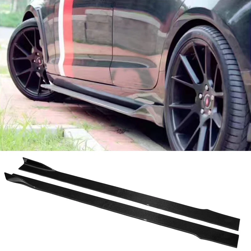 Боковые юбки из углеродного волокна подходят для BMW M1 M2 M3 M4 M5 M6 F32 F06|side skirts|side fiberside