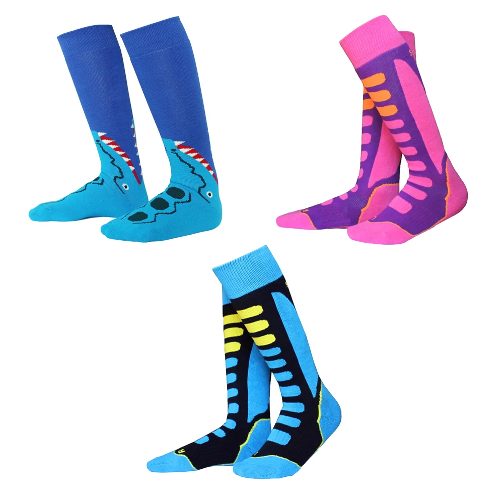 

Men Women Winter Warm Thermal Cycling Snowboard Ski Socks Thick Cotton Sports Soccer Socks Thermosocks Skiing Leg Warmers Socks