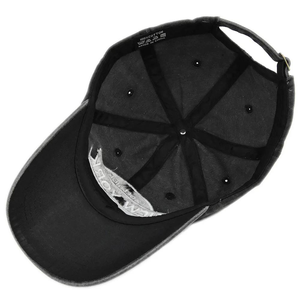 Бейсболка унисекс с вышивкой Три звезды из хлопка | Аксессуары для одежды