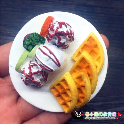 Новое поступление имитация еды суши гамбургер пицца хлеб торт фрукты магнитные