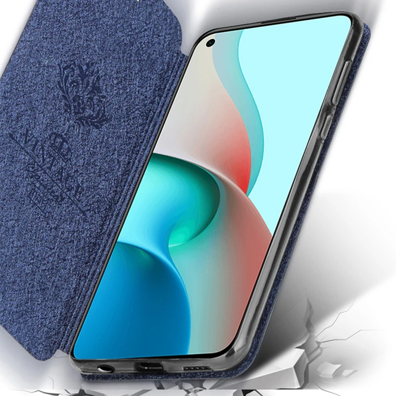 mofi for redmi note 9t 5g flip case phone holder cover for xiaomi redmi note 9t 5g case silicone flip pu leather full protection free global shipping