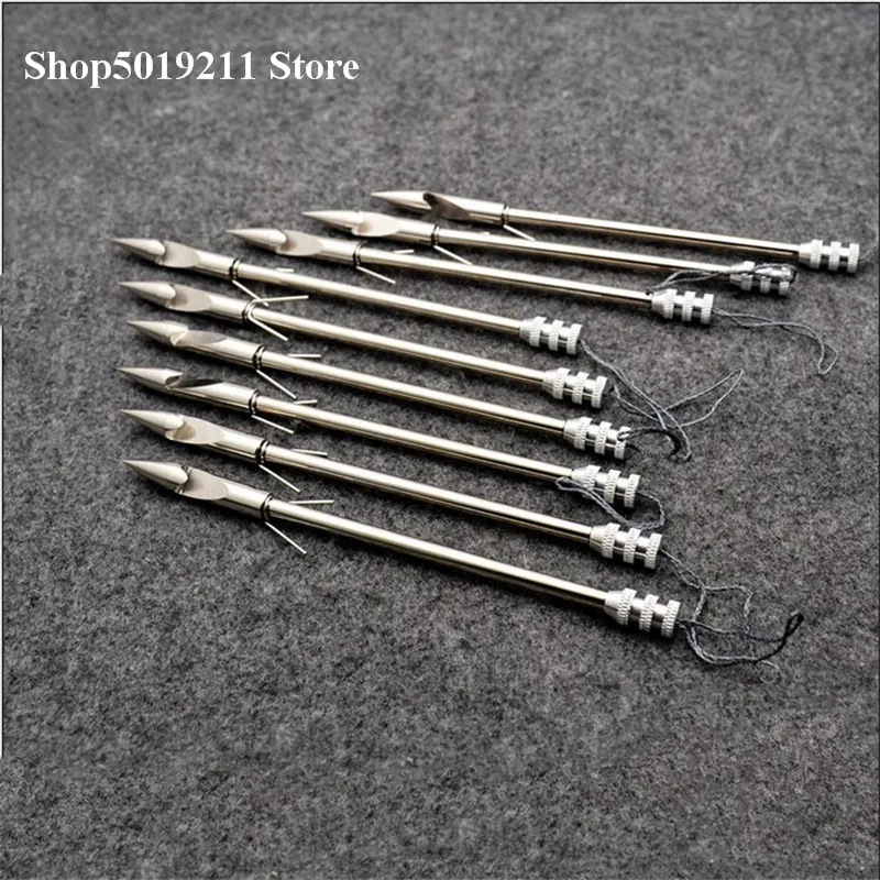 Горячая Распродажа Рогатка с бантом из нержавеющей стали 10 шт. стрелы большие