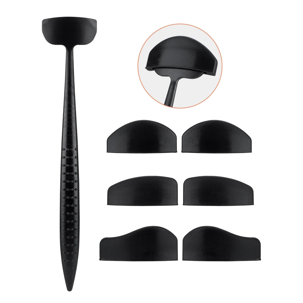 

6 in 1 Eyeshadow Stamp Kit Crease Line Kit Stencil Cut Crease Stamp for Women Girls Eyes Makeup Drawing Perfect Eyeliner