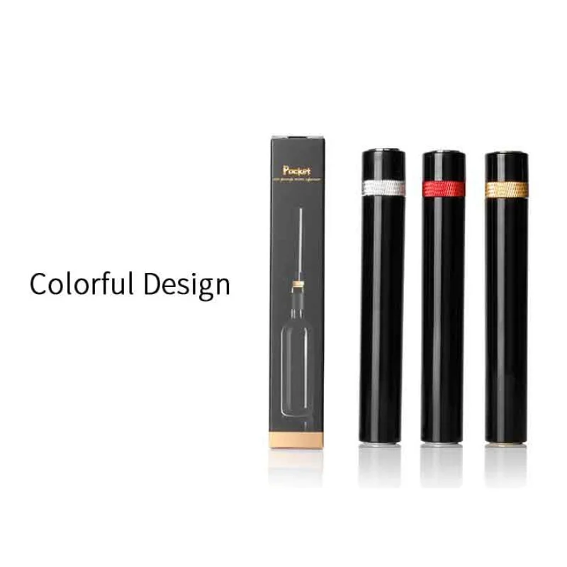 1 шт. Портативный воздушный насос для вина открывалка бутылок Нержавеющая сталь