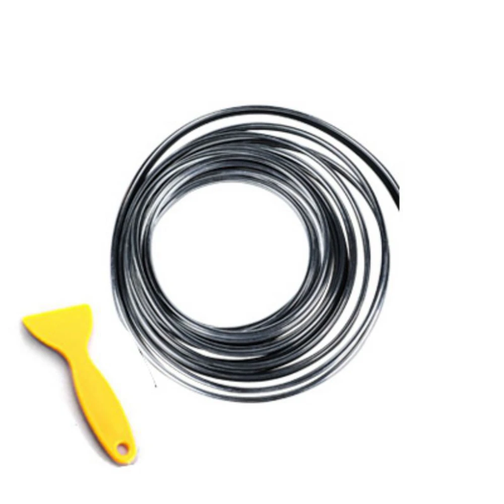 

Car Seal Styling Interior Stickers Decoration Moulding Trim Car Door Dashboard Air Outlet Steering Strips Fit for Most Car