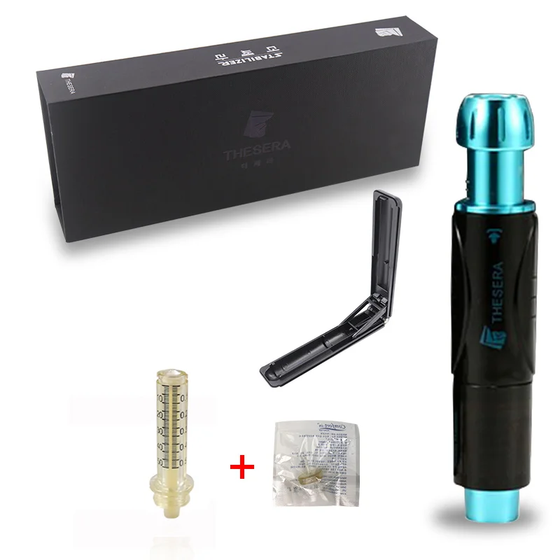 black pen 1head1need Стерильная гиалуроновая ручка-распылитель, гиалуроновая ручка против морщин, пистолет для подтягивания губ, ручка для инъекций, одноразовые расходные материалы высокого давления, шприц - Номер модели: black pen 1head1need