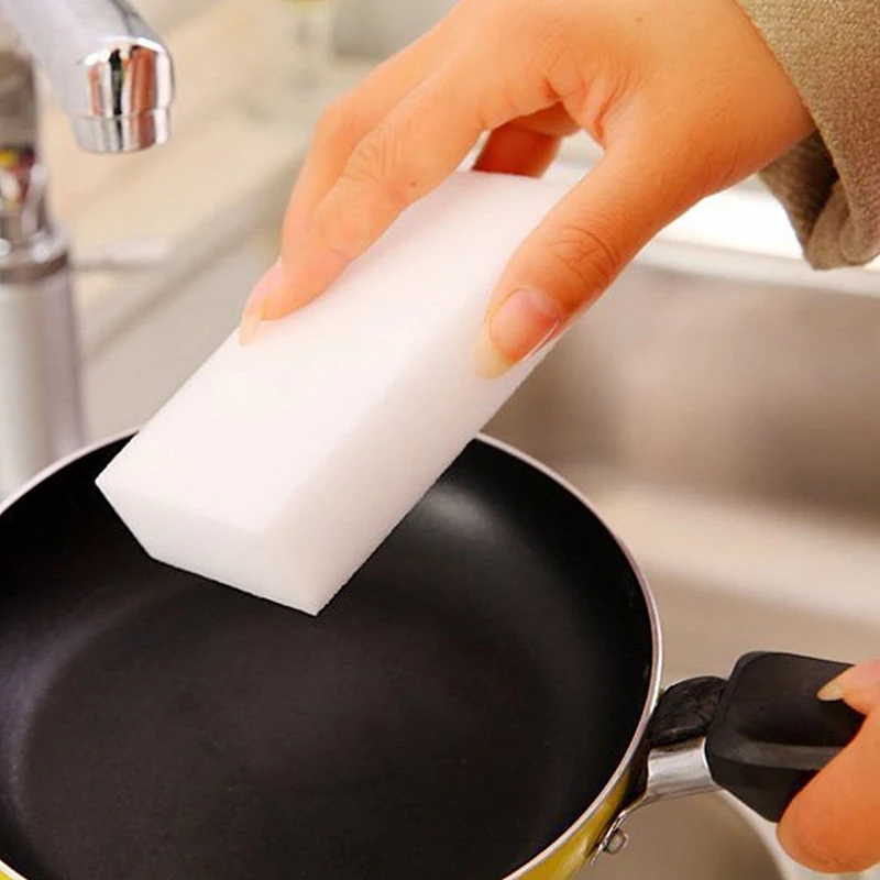 

10pcs Magic Sponge Eraser Kitchen Duster Clean Accessory/Microfiber Dish Cleaning Melamine Sponge Nano Wholesale 10x6x2cm