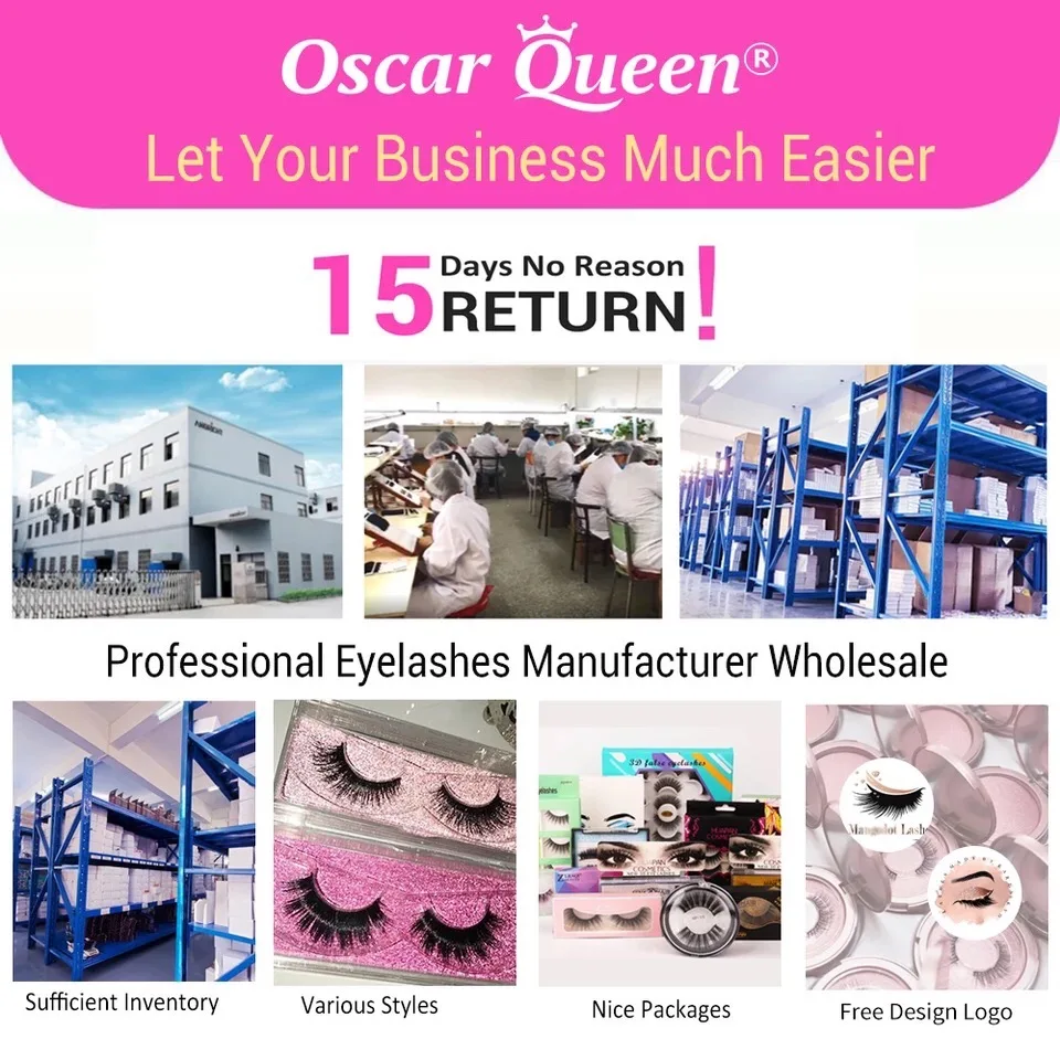 Оптовая продажа драматические 5D норковые ресницы в упаковке накладные пушистые