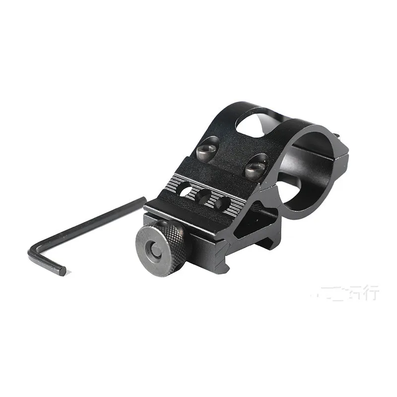 

The gun mlok 25.4mm oblique neck 45 degree metal laser flashlight fixture