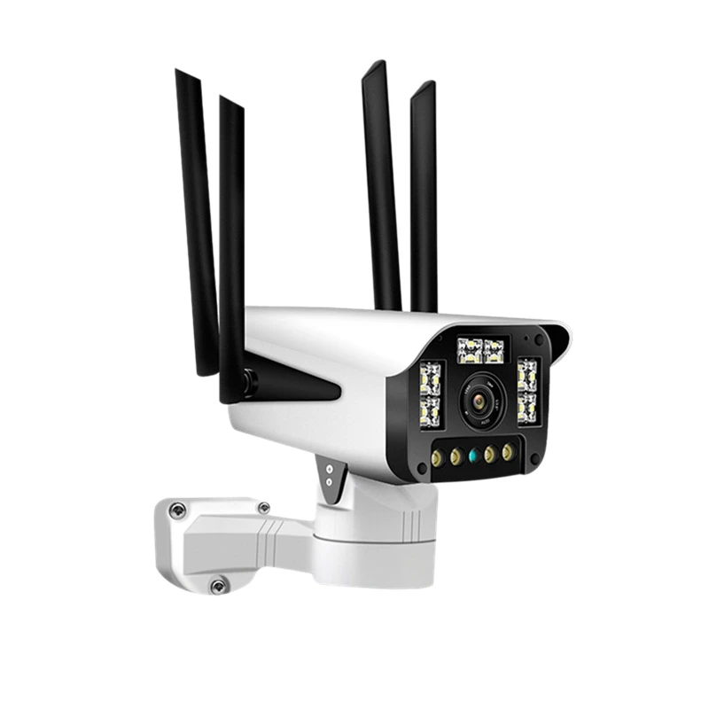 

Наружная камера безопасности, 4G PTZ-камера 1080P, водонепроницаемая IP-камера с пассивным ИК датчиком движения, штепсельная вилка европейского с...