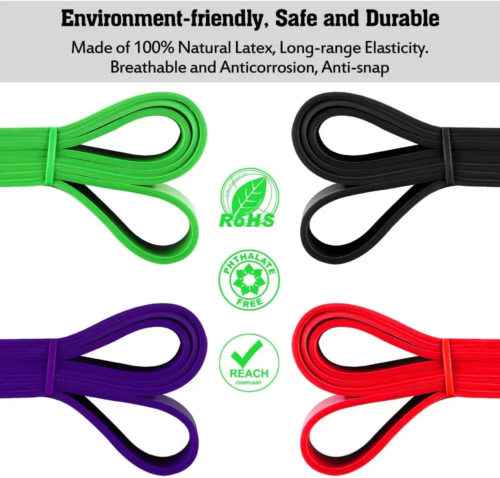 6 полосные подтягивающие веревочные упражнения для фитнеса Ленты сопротивления