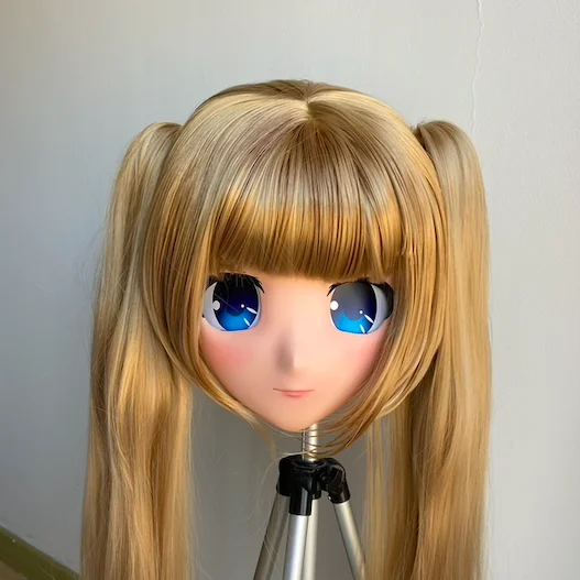 

(KGM 034) Handmade Girl Resin Cosplay Role Play Crossdresser Doll Transgender Japan Kigurumi Anime Eriri Spencer Sawamura Mask