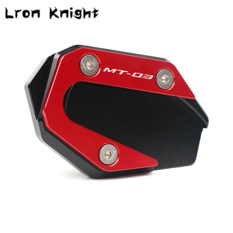 

Для YAMAHA MT-03 MT03 MT 03 25 MT-25 MT25 2015-2018 2017 подставка для ног с ЧПУ, боковая подставка, удлинитель, опорная пластина, увеличенная