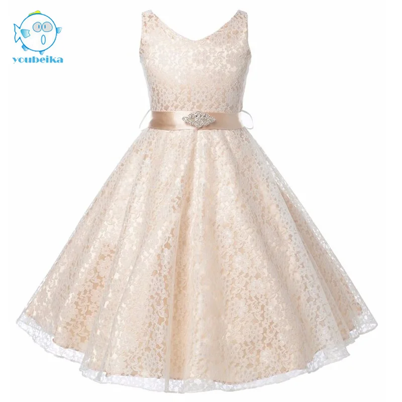 

Новинка 2017, платье для девочек с цветами для свадьбы и вечеринки, одежда для подружки невесты, летние платья принцессы для девочек, кружевны...